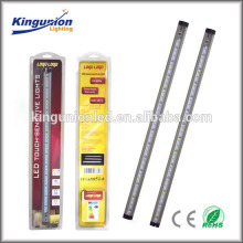 LED touch sensitive rigid bar